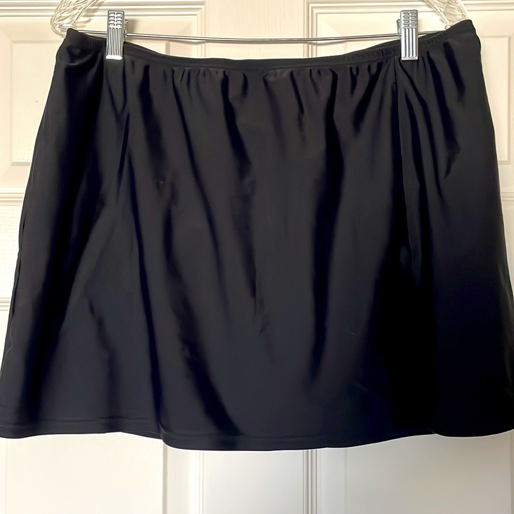 Black Swim Skirt